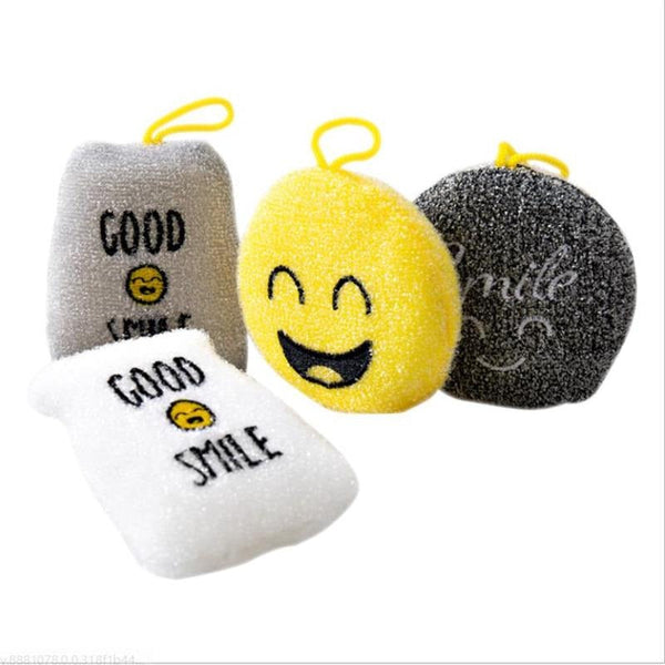 Smiley magic dish sponge