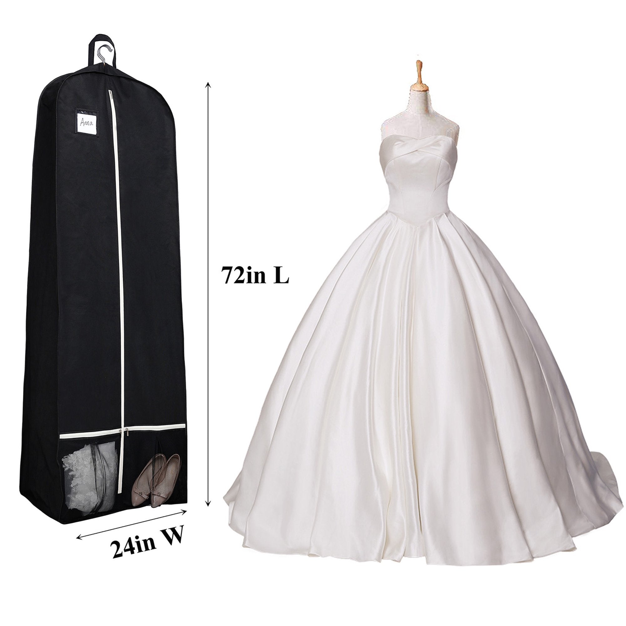 How to choose the right garment bag for your wedding dress | by Jenny Pink  | Medium