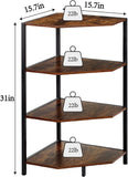 Banishe Corner Organizer Bookcase Storage Rack - waseeh.com