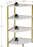 Banishe Corner Organizer Bookcase Storage Rack - waseeh.com