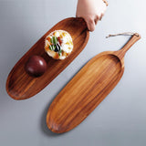 Long Snack Wooden Platter Pack of 2