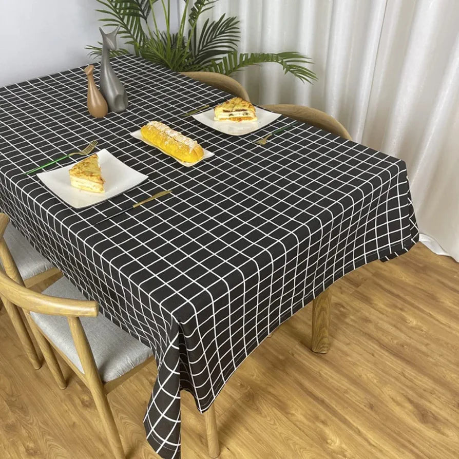 Rustic Plaid Table Cover