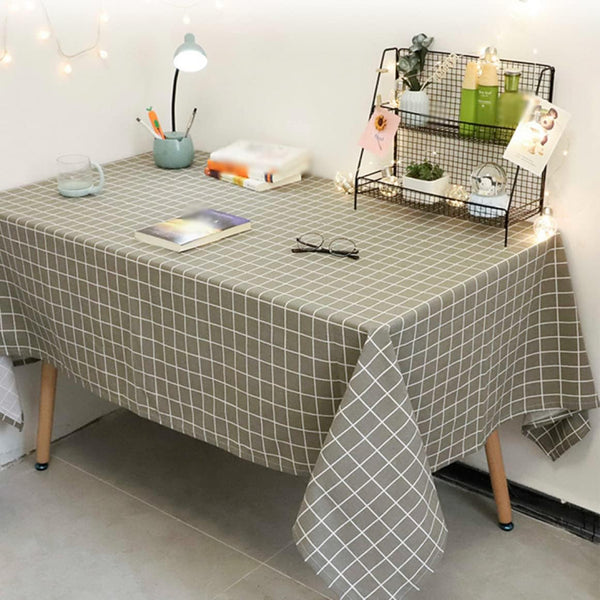 Rustic Plaid Table Cover