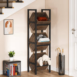 Standing Basket Storage Tower for Kitchen Bathroom Living Room - waseeh.com