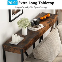 Vestibule Living Lounge Entryway Room Organizer Console Table - waseeh.com