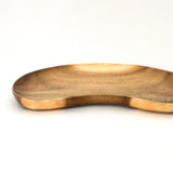 Cashew Nut Shape Wooden Platter Tray - waseeh.com