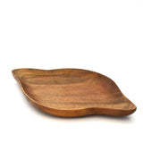 Shell Shape Wooden Platter Tray - waseeh.com