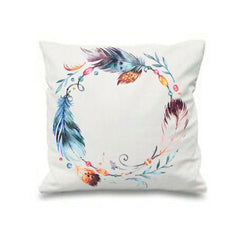 Watercolors Feathers Cushion Covers Pack of 4