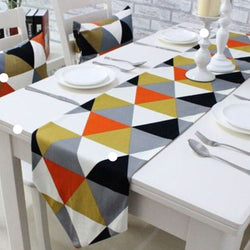 Geometric Table Runner