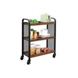 Tinzy Kitchen Trolley Cart Organizer Rack - waseeh.com