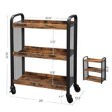 Tinzy Kitchen Trolley Cart Organizer Rack - waseeh.com