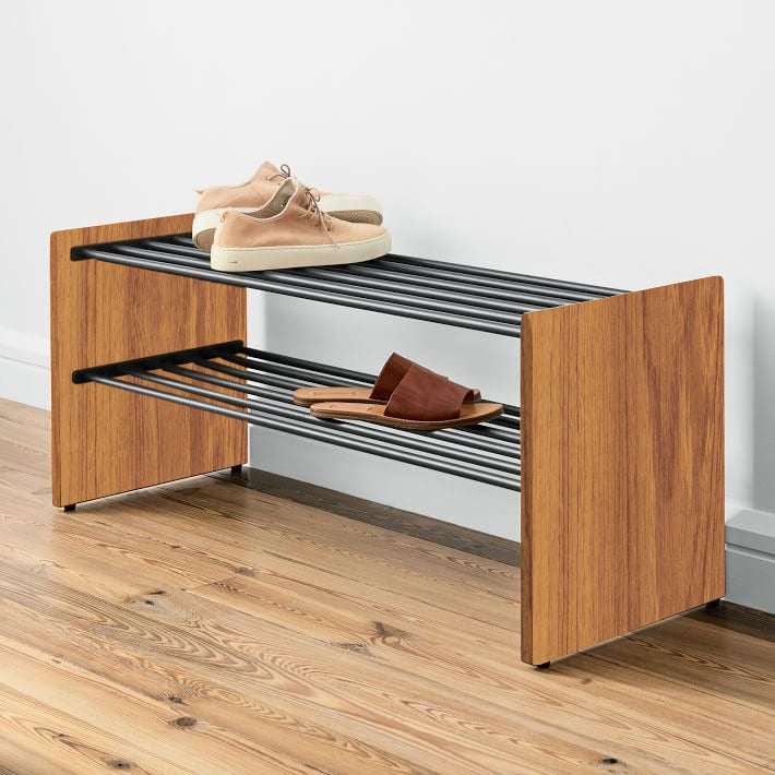 Burnt Anton Shoe Storage Organizer Rack - waseeh.com