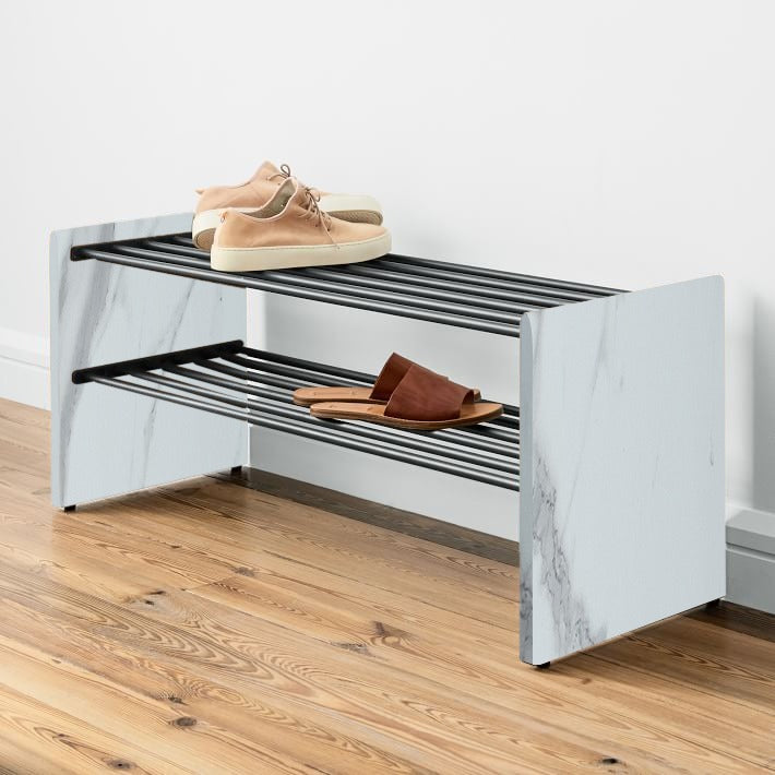 Burnt Anton Shoe Storage Organizer Rack - waseeh.com