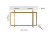 Bobbing Narrow Entryway Living Lounge Drawing Bedroom Console Table - waseeh.com