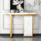 Seyfert Modern Rectangular Living Lounge Drawing Room Entryway Console Table - waseeh.com