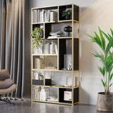 Congruous Lounge Living Room Bookcase Organizer Storage Rack - waseeh.com