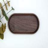 Oval Gazed Wooden Kitchen Serving Tray - waseeh.com