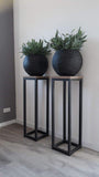 Metal Pot Stand Plant Organizer Stand Set of 2