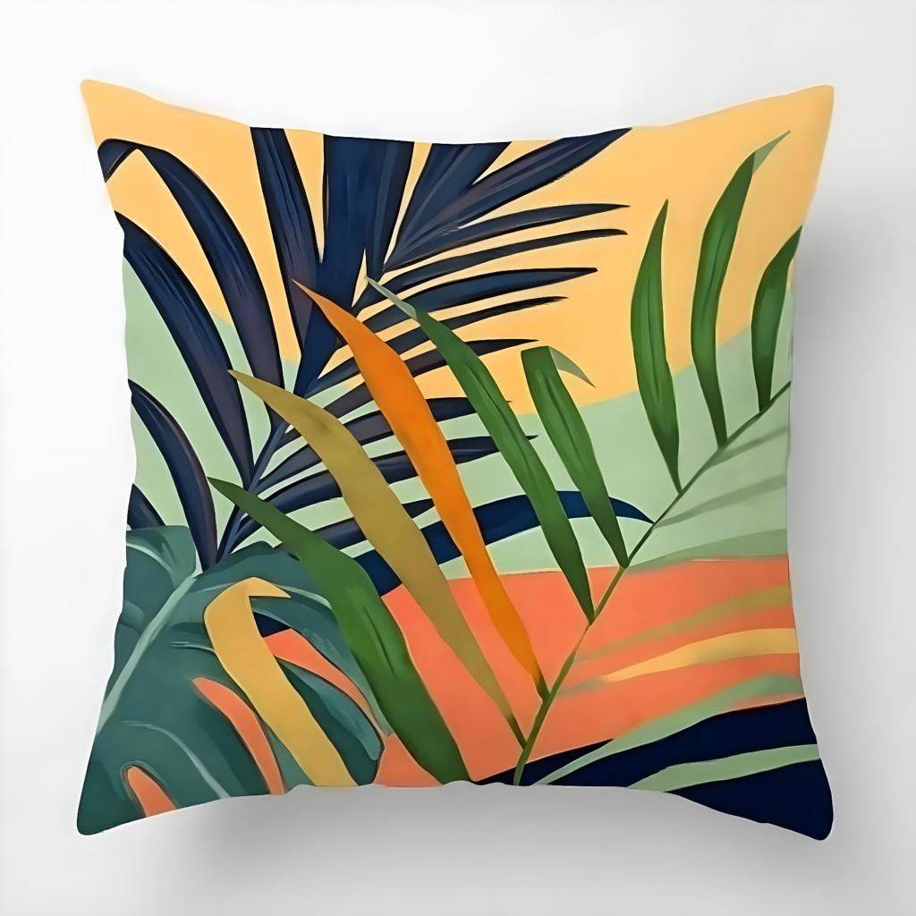 Abstract Plants Nordic Cushion Cover Pack of 6