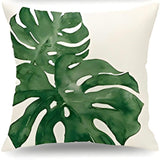 Palm Tropical Leaves Cushion Covers Pack of 4