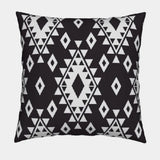 Aztec Black Geometric Cushion Cover Pack of 4