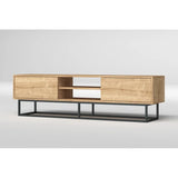 Fitzgibbon LED Media Living Lounge Console Table