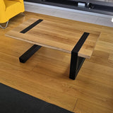 Stahl Holz -The Special Center Coffe Table