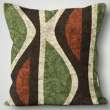 Green Boho Cushion Cover pack of 4