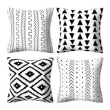 Monochrome Chic Cushion Covers Pack of 4