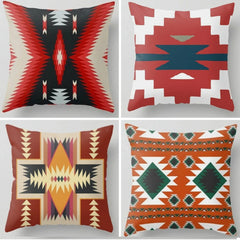 Terracotta Farmhouse Cushion Cover pack of 4