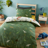 Dino Kids BedSheet Single