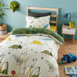 Dino Kids BedSheet Single