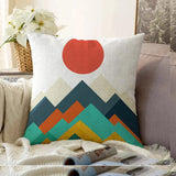 Abstract Boho Cushion Covers Pack of 6