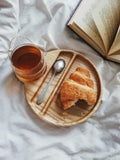 Cup and Spoon Wooden Food Tray - waseeh.com