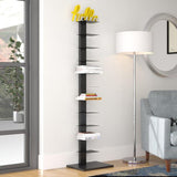 Classic Vertical Living Bedroom Bookcase Shelve Rack Decor (10 Tier) - waseeh.com