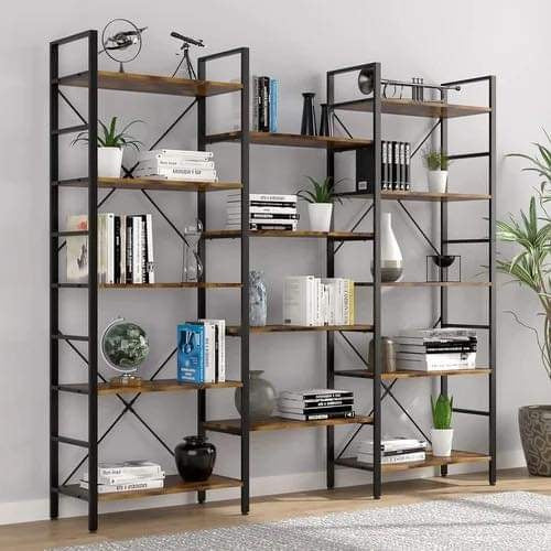 Philip Library Living Drawing Room Bookcase Rack - waseeh.com
