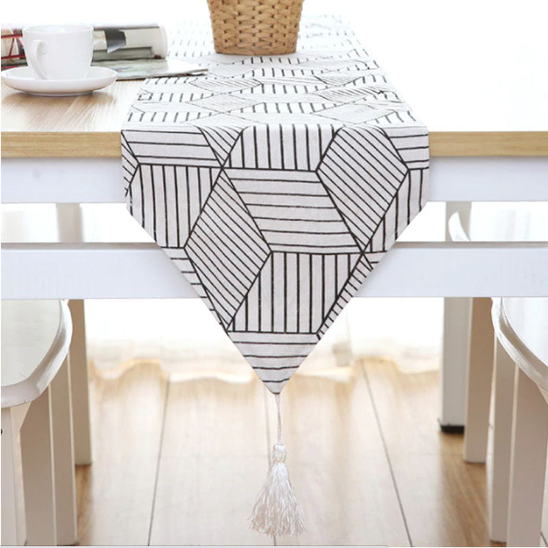 Geometric Table Runner