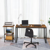 Rushford Rolling Home Office Side Table Organizer Trolley - waseeh.com