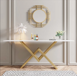 Waterway Lounge Living Room Entryway Console Table - waseeh.com