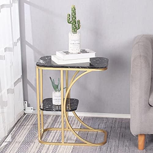 UPBEER Balcony Coffee Table Small House Marble Side Cabinet Living Room Sofa - waseeh.com