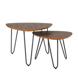 Manor Park Modern Hairpin Table (Pack of 2)