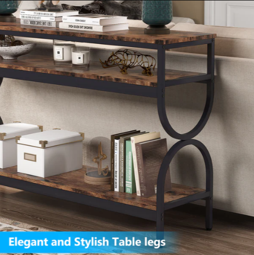 Settee LED Entryway Living Lounge Console Organizer Table - waseeh.com