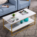 Luxurious 2-Tier Lounge Living Drawing Room Table - waseeh.com