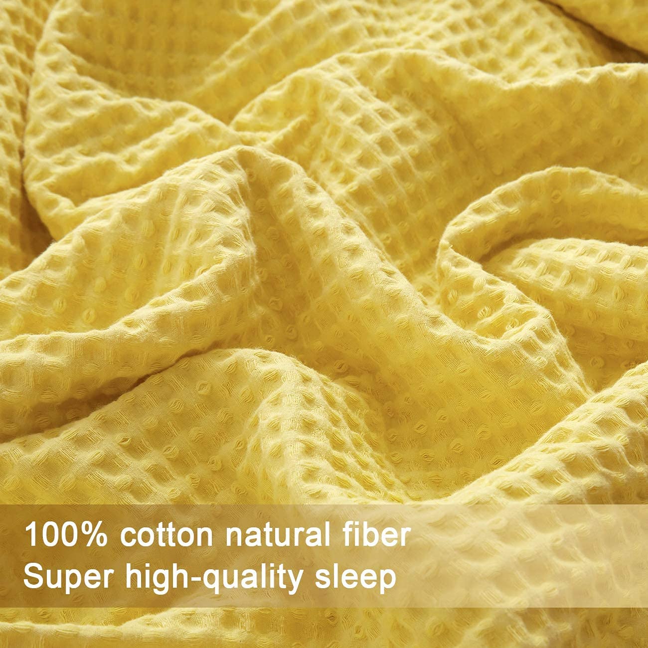 Cotton Waffle Thermal Blanket