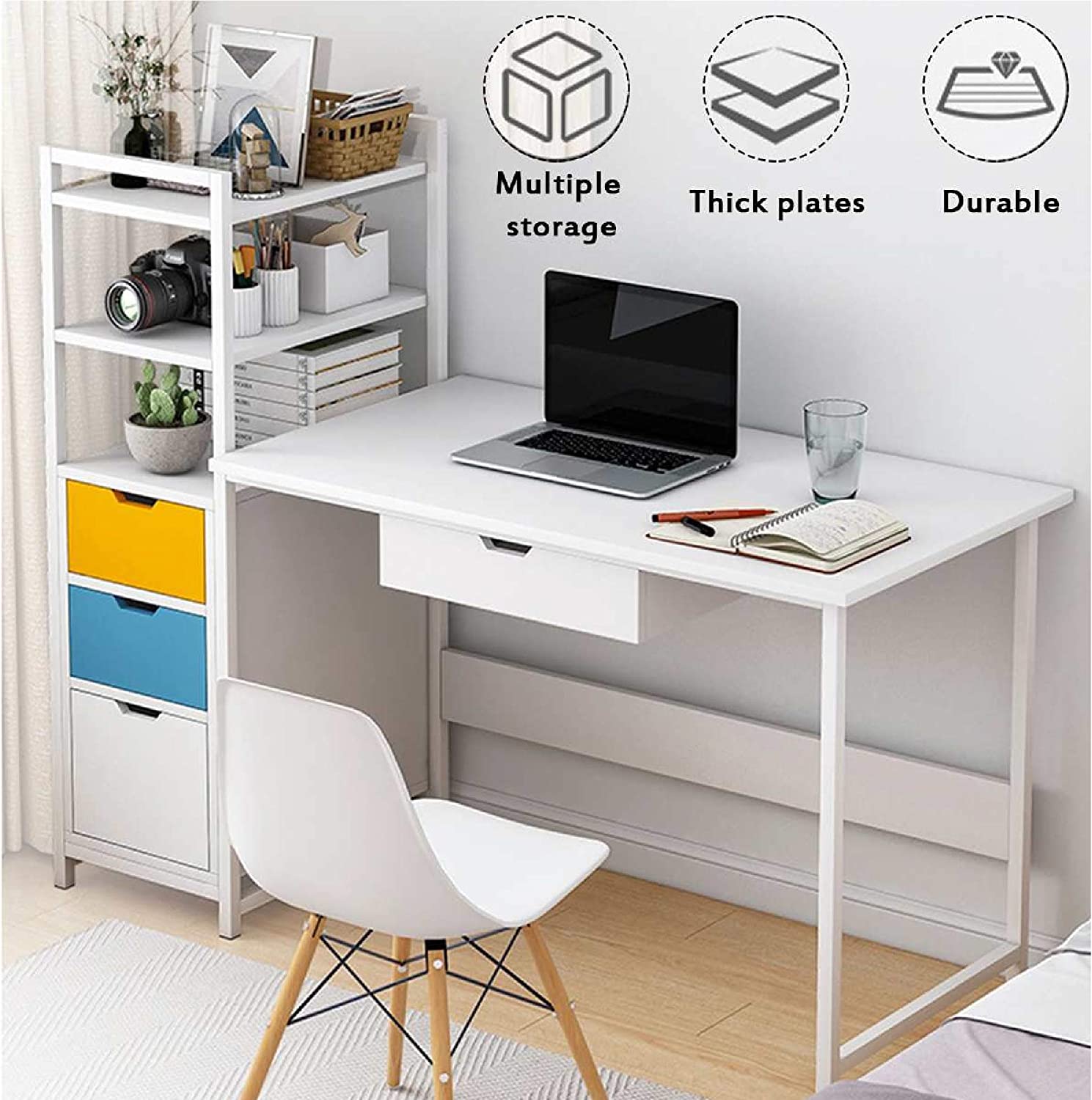 AAAZ Home Office Workstation Writing Organizer Desk Table - waseeh.com