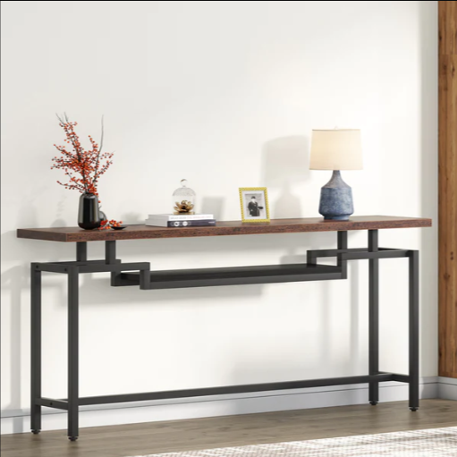 Proportionate Living Room Lounge Entryway Organizer Console Table - waseeh.com