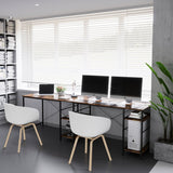 Proper Job Home Office Workstation Writing Organizer Desk Table - waseeh.com
