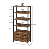 Armoire Bookcase Cabinet Organizer Rack - waseeh.com