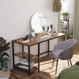 The Retro Home Office Workstation Writing Organizer Desk Table - waseeh.com