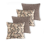 Jacquard Manchester Cushion Covers Pack 4